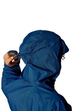 Rab Waterproof Jackets-Womens Firewall Mountain Jacket - Tempest Blue