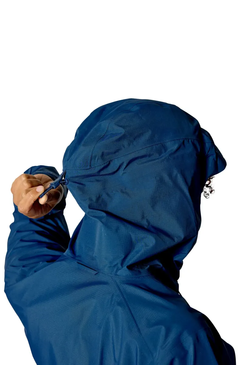 Rab Waterproof Jackets-Womens Firewall Mountain Jacket - Tempest Blue