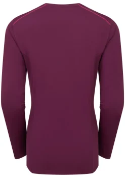 Rab T-Shirts & Baselayers-Womens Force Long Sleeved Tee - Mulberry