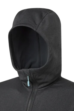 Rab Fleece & Mid Layer-Womens Geon Hoody - Black