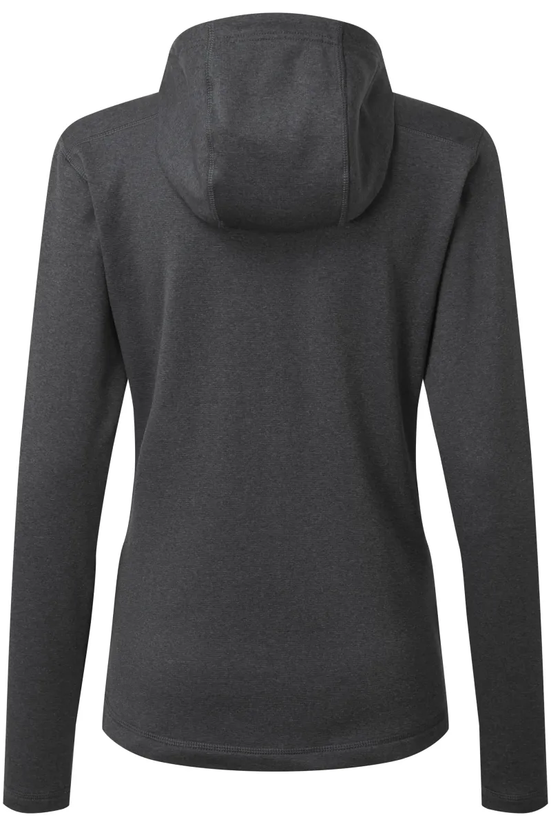 Rab Fleece & Mid Layer-Womens Geon Hoody - Black