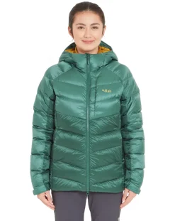 Rab Insulated Jackets-Womens Glaceon Pro Jacket - Eucalyptus-Green Slate