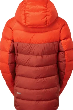 Rab Insulated Jackets-Womens Glaceon Pro Jacket - Red Grapefruit-Tuscan Red