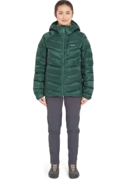 Rab Insulated Jackets-Womens Glaceon Pro Jacket - Green Slate