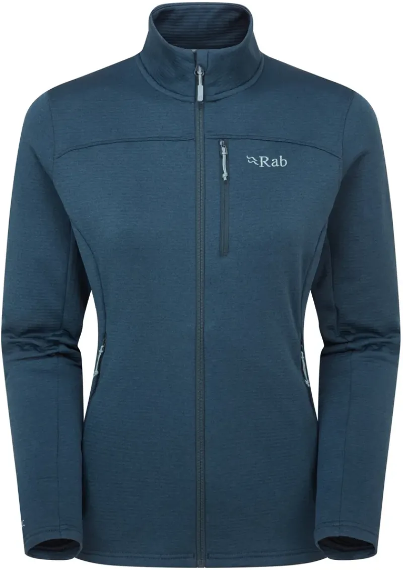 Rab Fleece & Mid Layer-Womens Graviton Jacket - Tempest Blue