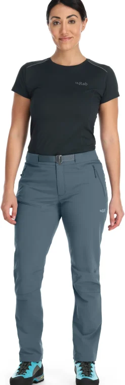 Rab Trousers & Leggings-Womens Incline AS Pants - Orion Blue