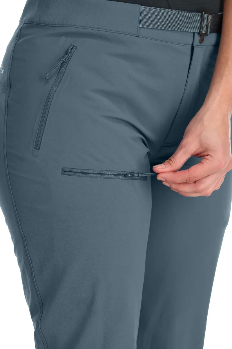 Rab Trousers & Leggings-Womens Incline AS Pants - Orion Blue