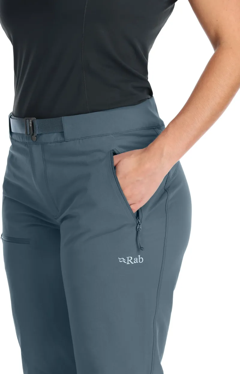 Rab Trousers & Leggings-Womens Incline AS Pants - Orion Blue