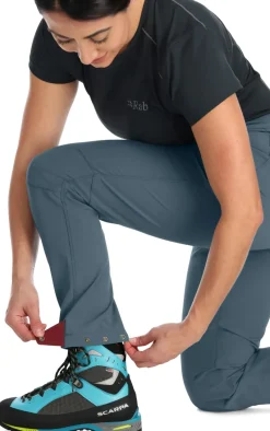 Rab Trousers & Leggings-Womens Incline AS Pants - Orion Blue