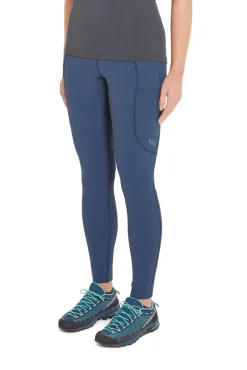 Rab Trousers & Leggings-Womens Incline AS Tights - Tempest Blue