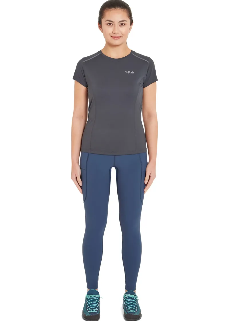 Rab Trousers & Leggings-Womens Incline AS Tights - Tempest Blue