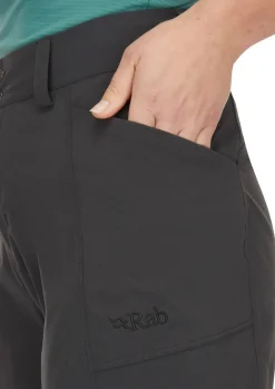 Rab Shorts & Skirts-Womens Incline Light Shorts - Anthracite