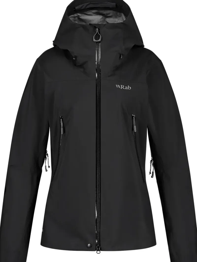 Rab Waterproof Jackets-Womens Kangri GTX Jacket - Black
