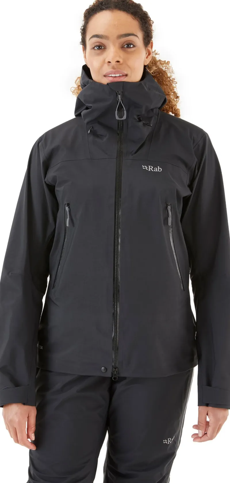 Rab Waterproof Jackets-Womens Kangri GTX Jacket - Black