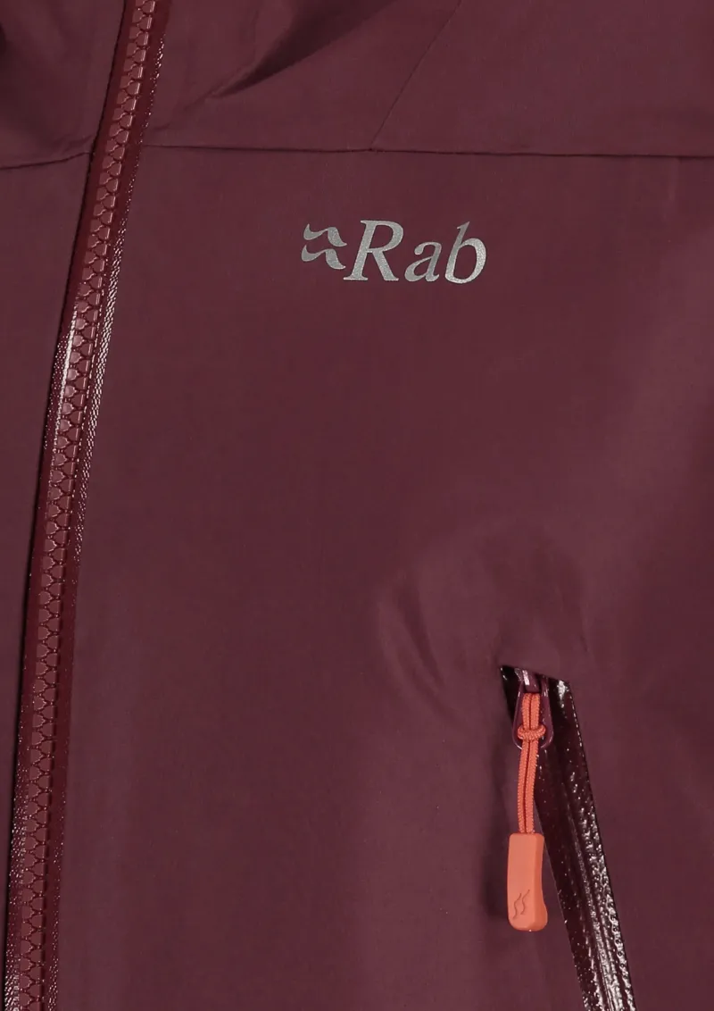 Rab Waterproof Jackets-Womens Kangri GTX Jacket - Deep Heather