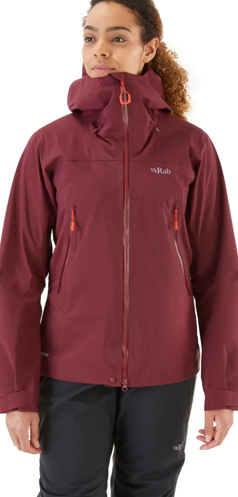 Rab Waterproof Jackets-Womens Kangri GTX Jacket - Deep Heather