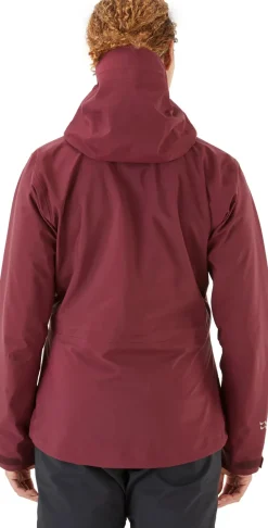 Rab Waterproof Jackets-Womens Kangri GTX Jacket - Deep Heather