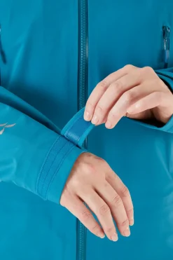 Rab Waterproof Jackets-Womens Kangri GTX Jacket - Marina Blue