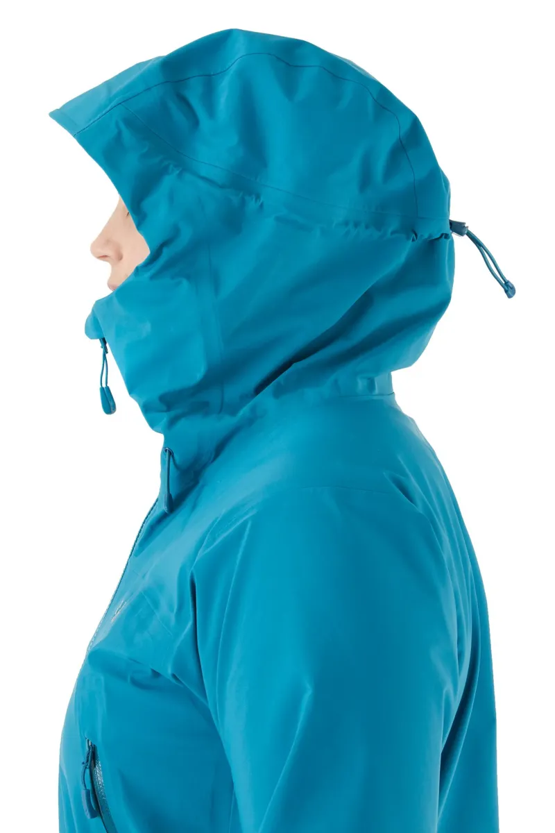Rab Waterproof Jackets-Womens Kangri GTX Jacket - Marina Blue