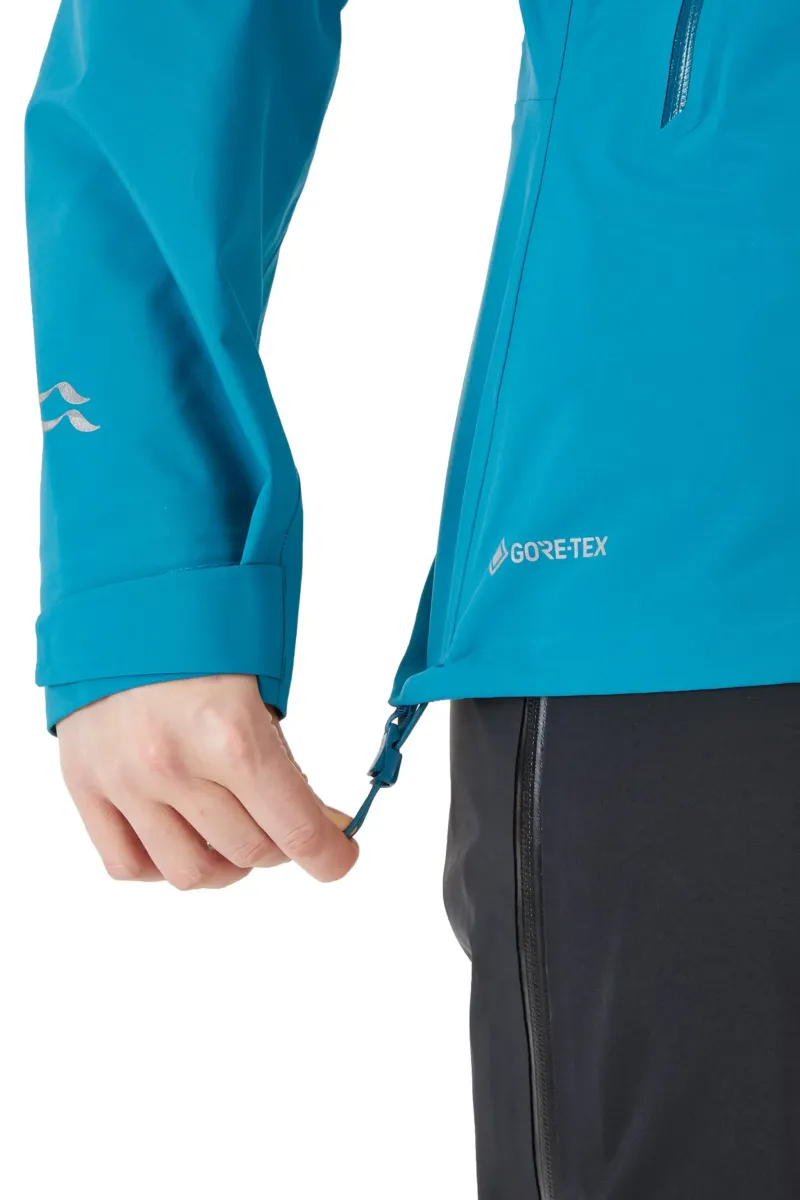 Rab Waterproof Jackets-Womens Kangri GTX Jacket - Marina Blue