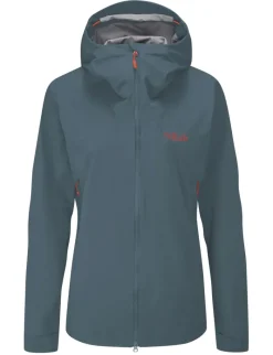 Rab Softshell Jackets-Womens Kinetic Alpine 2.0 Jacket - Orion Blue