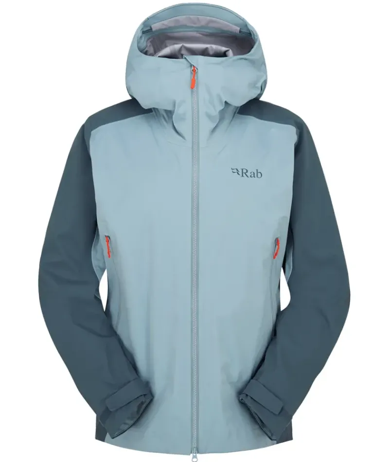 Rab Softshell Jackets-Womens Kinetic Alpine 2.0 Jacket - Orion Blue-Citadel