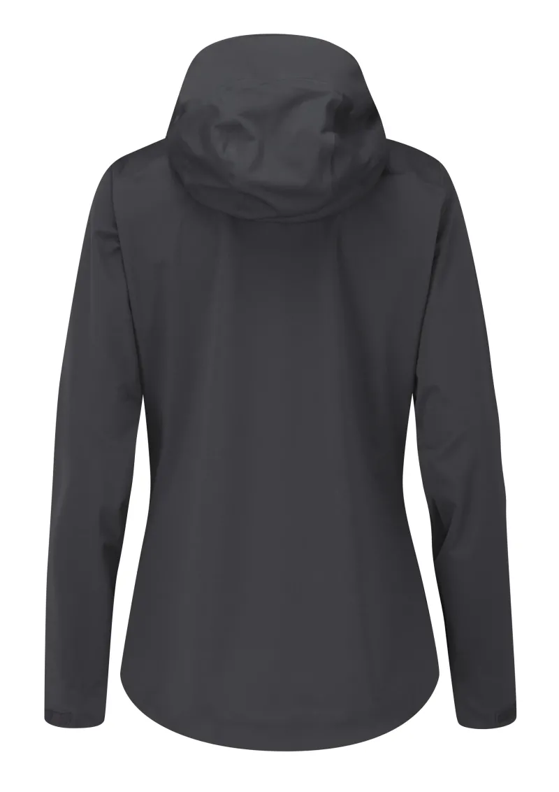 Rab Waterproof Jackets-Womens Kinetic 2.0 Jacket - Beluga