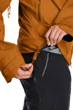 Rab Waterproof Jackets-Womens Latok Mountain GTX Jacket - Marmalade