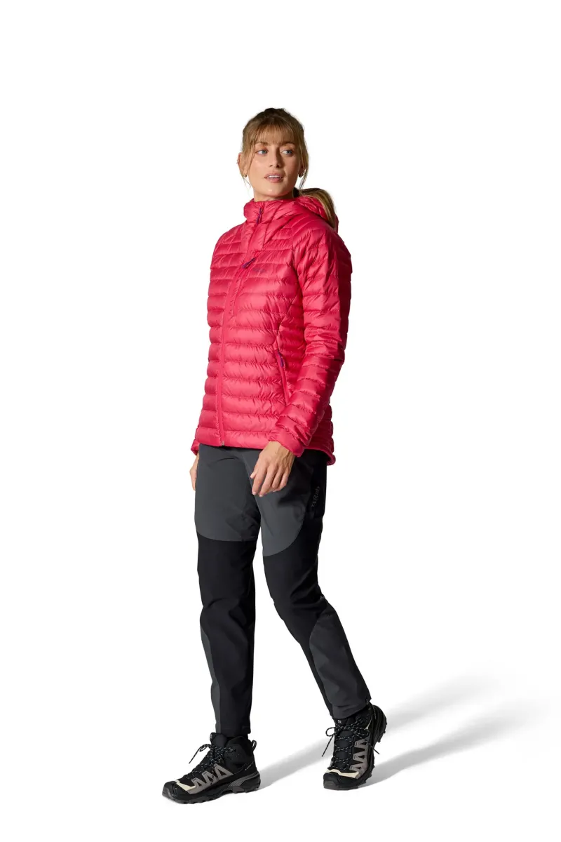 Rab Insulated Jackets-Womens Microlight Alpine Jacket - Watermelon