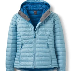 Rab Insulated Jackets-Womens Microlight Alpine Jacket - Meltwater