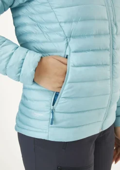Rab Insulated Jackets-Womens Microlight Alpine Jacket - Meltwater