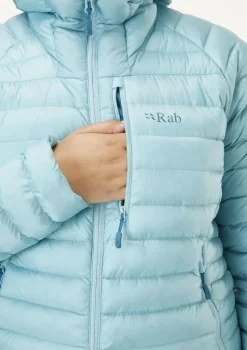 Rab Insulated Jackets-Womens Microlight Alpine Jacket - Meltwater
