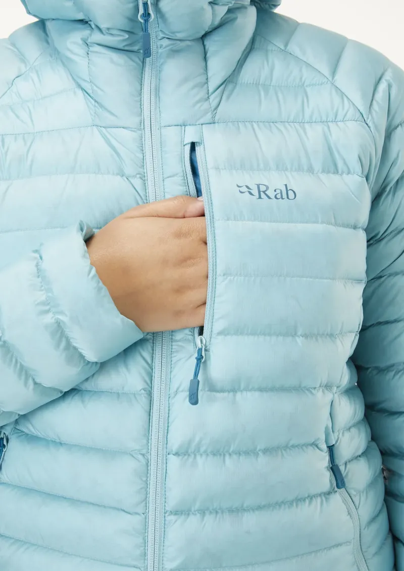Rab Insulated Jackets-Womens Microlight Alpine Jacket - Meltwater
