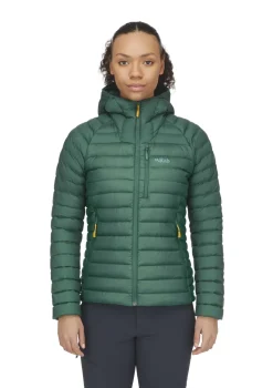 Rab Insulated Jackets-Womens Microlight Alpine Jacket - Green Slate