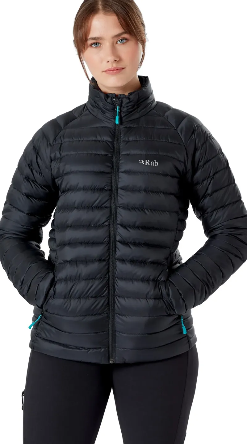 Rab Insulated Jackets-Womens Microlight Jacket - Black