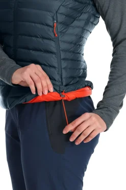 Rab Vests & Gilets-Womens Microlight Vest - Orion Blue