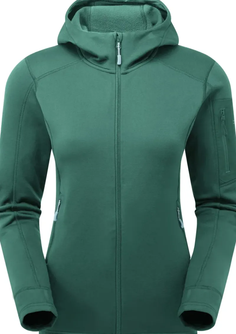 Rab Fleece & Mid Layer-Womens Modulus Hoody - Eucalyptus