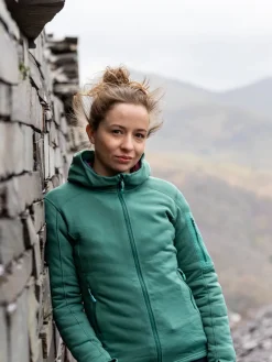 Rab Fleece & Mid Layer-Womens Modulus Hoody - Eucalyptus