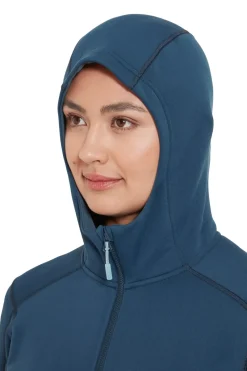 Rab Fleece & Mid Layer-Womens Modulus Hoody - Tempest Blue
