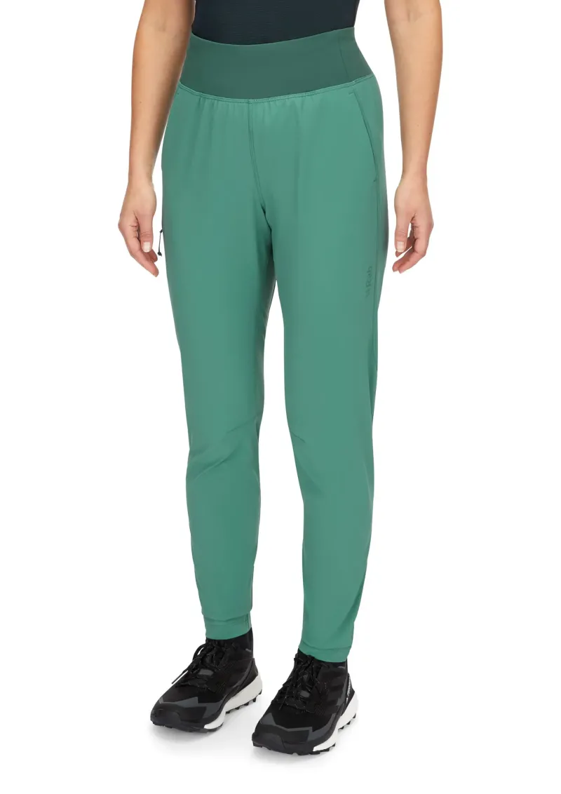 Rab Trousers & Leggings-Womens Momentum Pants - Eucalyptus