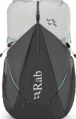 Rab Fast & Light Rucksacks And Vests-Womens Muon ND40 Rucksack - Pewter-Graphene