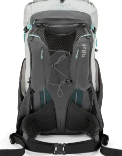 Rab Fast & Light Rucksacks And Vests-Womens Muon ND40 Rucksack - Pewter-Graphene