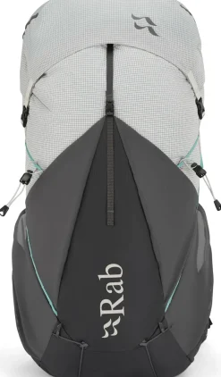 Rab Fast & Light Rucksacks And Vests-Womens Muon ND50 Rucksack - Pewter-Graphene
