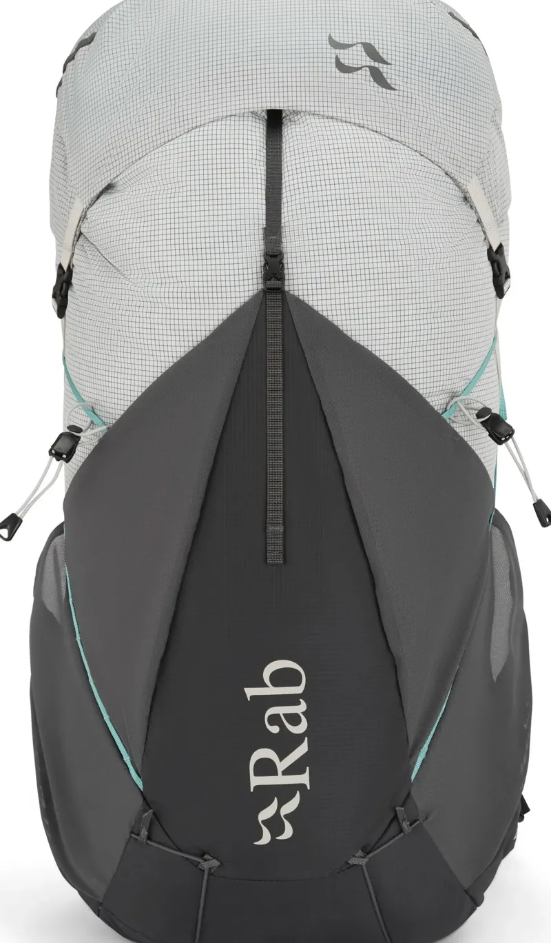 Rab Fast & Light Rucksacks And Vests-Womens Muon ND50 Rucksack - Pewter-Graphene