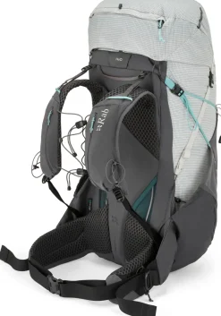 Rab Fast & Light Rucksacks And Vests-Womens Muon ND50 Rucksack - Pewter-Graphene