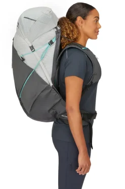 Rab Fast & Light Rucksacks And Vests-Womens Muon ND50 Rucksack - Pewter-Graphene
