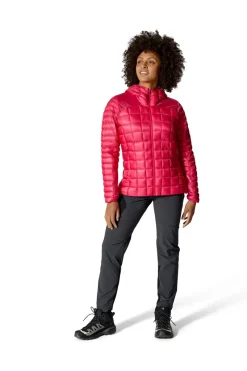 Rab Insulated Jackets-Womens Mythic Alpine Light Jacket - Watermelon