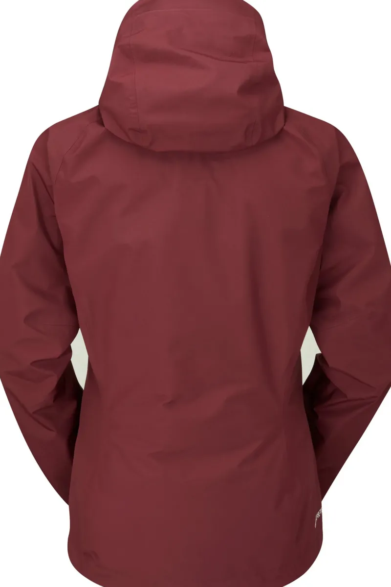 Rab Waterproof Jackets-Womens Namche Paclite Jacket - Deep Heather