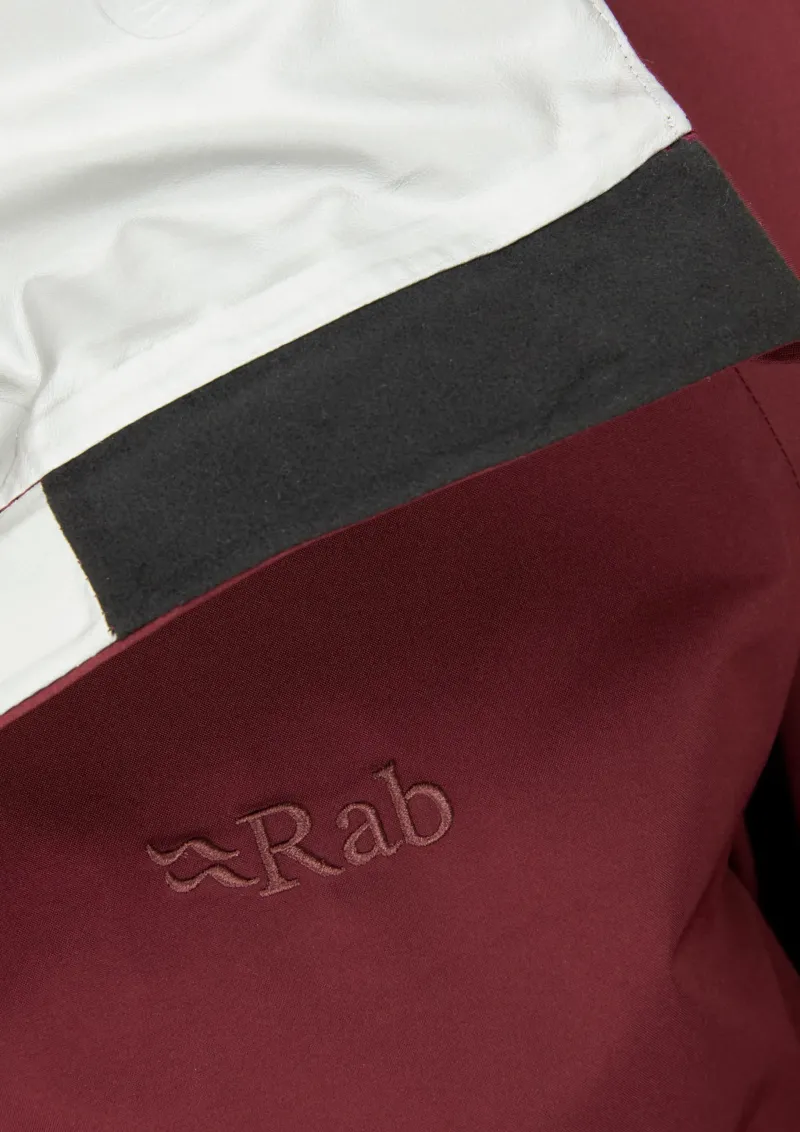 Rab Waterproof Jackets-Womens Namche Paclite Jacket - Deep Heather