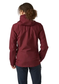 Rab Waterproof Jackets-Womens Namche Paclite Jacket - Deep Heather